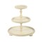 Tripar International 22.25" White Distressed Finish Three Tier Display Stand